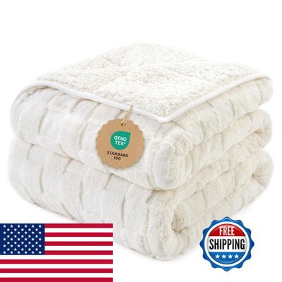 Kivik Dual Sided Weighted Blankets For Adults Buttery Soft Stylish Checkered