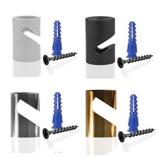 'V' Decentralizer Ceiling/Wall Mount Hook for Fabric Electrical Cables Organizer