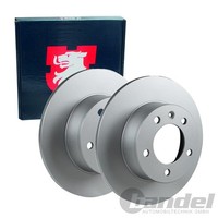 2X JP Group Bremsscheiben Ø305Mm Voll Hinten Passend FüR Nissan Interstar Opel