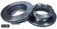 2X Bremsscheibe Maxgear 19-2808 2 Bremsscheiben Hinterachse Hinten