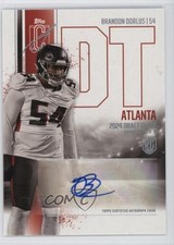 2024 Topps Signature Class Rookie Class Auto Brandon Dorlus #RCA-BD Auto 16t6