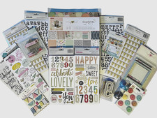 Crate Paper Maggie Holmes [Confetti] Paper Pad & Embellishments (Save 55%) Set D