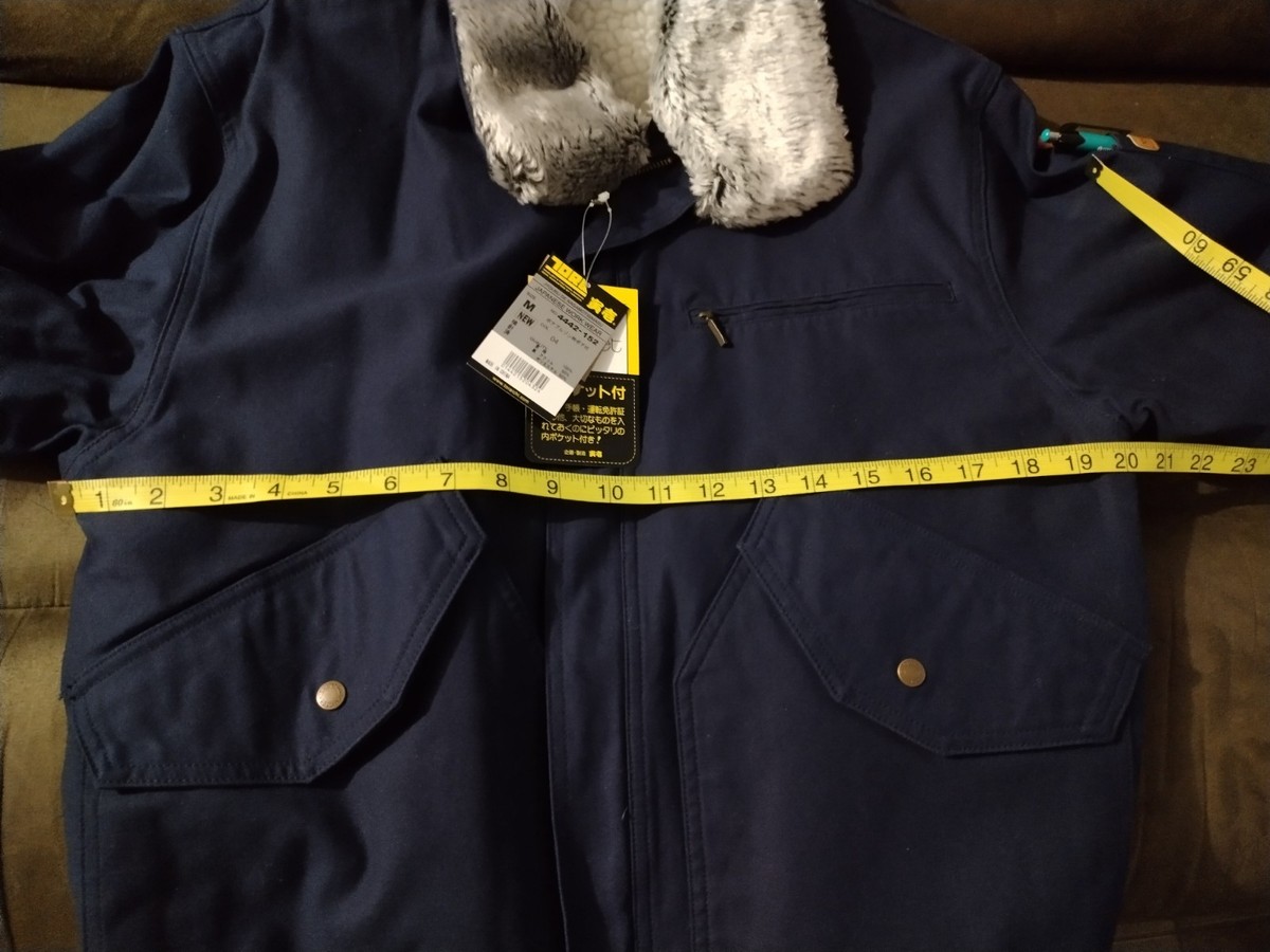 Veste D'hiver Toraichi Workwear Marine Taille M équipement Japonais Tobi
