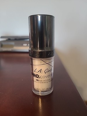 L.A. Girl PRO.coverage HD Foundation White Mixer/Lightener GLM641 0.95 oz New