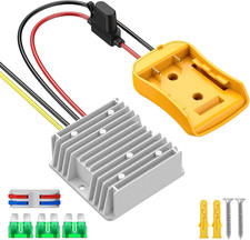 20V to 12V Step Down Converter for DeWalt 20V Power Wheels Battery Adapter DC..