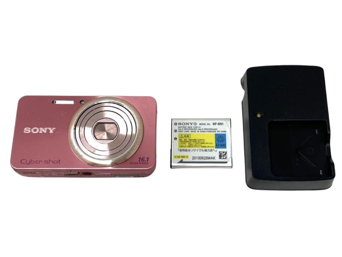 SONY Cyber-shot DSC-W570 Pink 16.1 MP Compact Digital Camera Used