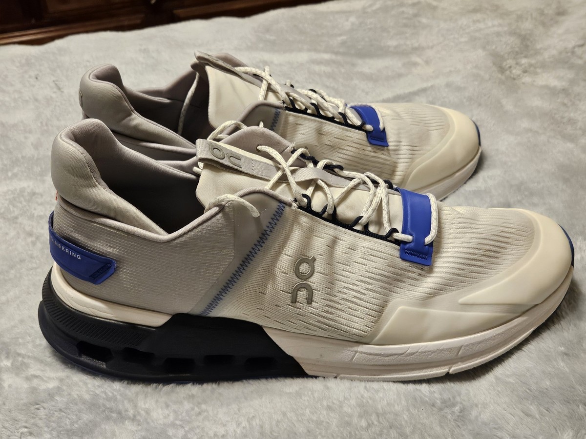 ON Cloudnova Flux Grey Mens Size 13 Athletic Running Training Comfort Shoes Men main image 4
