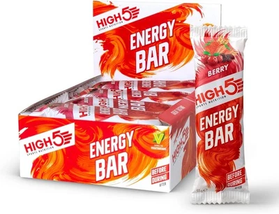 HIGH5 Energy Bar - Real Fruits Soft Bar - No Artificial Sweeteners (Banana, 12