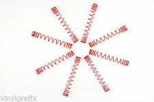 HPI Savage, Savage 25, Savage X, Savage XL, HD Progressive Springs Red VG Racing