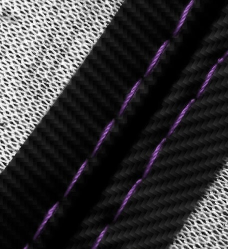 Manual Shift Boot Carbon Fiber for Acura RSX 2002-2006 Purple Stitch - Picture 6 of 9