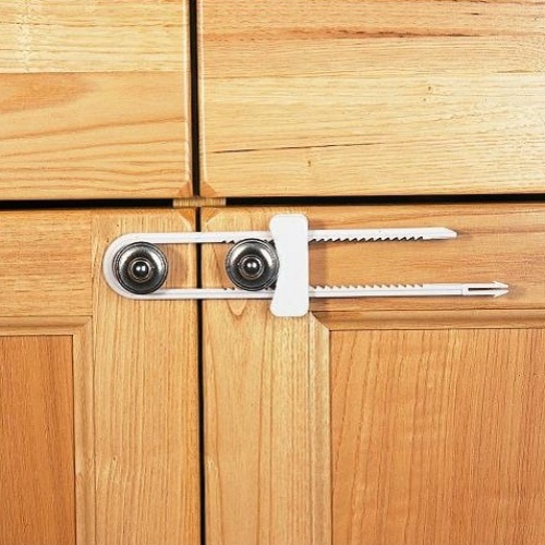Child baby safety locks proofing sliding glass cabinet microwave oven childproof - Picture 2 of 4