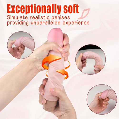 9.05inch Vibrator Sex Toys Realistic Dildo Vibrator Sex Toy for Men and Women - Picture 15 of 23