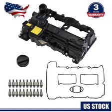 Valve Cover w/ Gasket & Oil Cap for 12-18 BMW N20 F10 320i 328i 528i X3 X5 Z4 X1