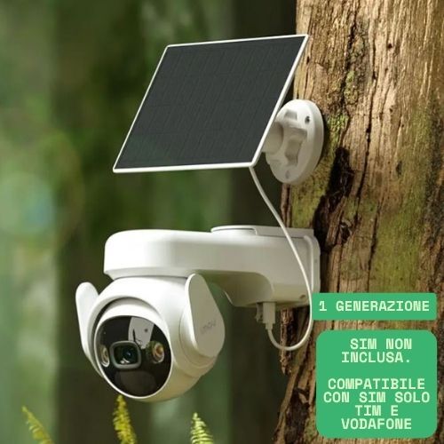 Imou - Imou Kit Telecamera Cell PT 4G 1Gen a batteria 2K 3Mp OUTDOOR 360°+ panne
