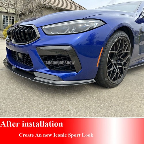 Aletas divisorias de ventilación de parachoques delantero de carbono real para BMW Serie 8 G14 G15 G16 M850i - Imagen 8 de 17