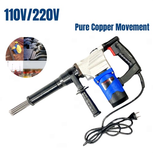 Pistola eléctrica para eliminar el óxido 110V/220V aguja escalador cincel a chorro - Imagen 14 de 18