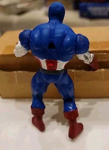 Marvel Toy Biz Custom bemalte Captain America Avengers Actionfigur Superheld - Bild 4 von 12