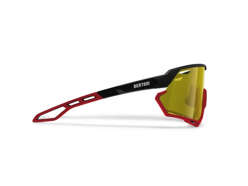 Bertoni Sport Sunglasses Men Women Wide Photochromic Polarized Lens ALPHA Y - Picture 15 of 18