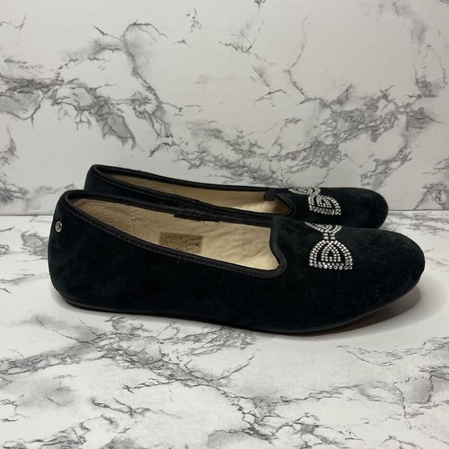 ugg loafers womens black