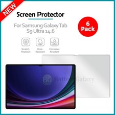 6-Pack LCD Clear HD Screen Protector for Android Samsung Galaxy Tab S9 Ultra