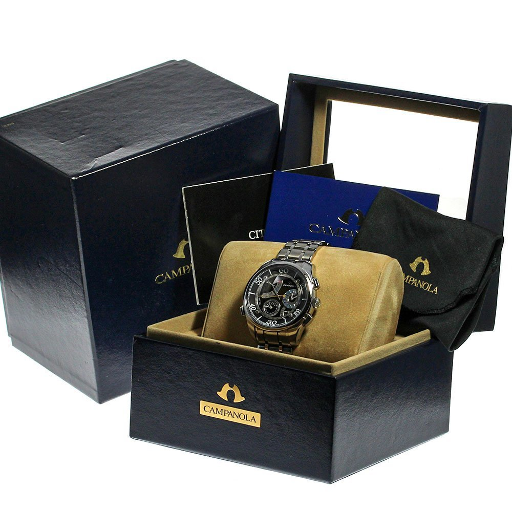 Citizen Campanola Minute Repeator Sapphire Crystal Regulator CTR57