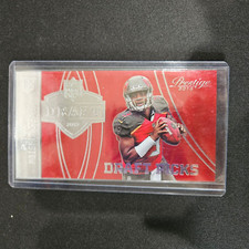 2015 Panini Prestige Draft Picks Retail Jumbo Red Jameis Winston #1 Rookie