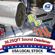 36.2sqft Sound Deadener Automotive Insulation Heat Shield Noise Kill Damping Mat