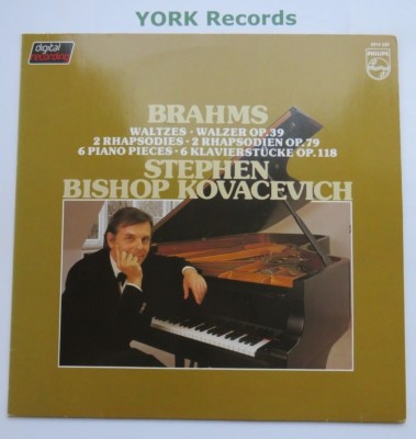6514 229 - BRAHMS - Waltzes / Rhapsodies STEPHEN BISHOP KOVACEVICH- Ex LP Record