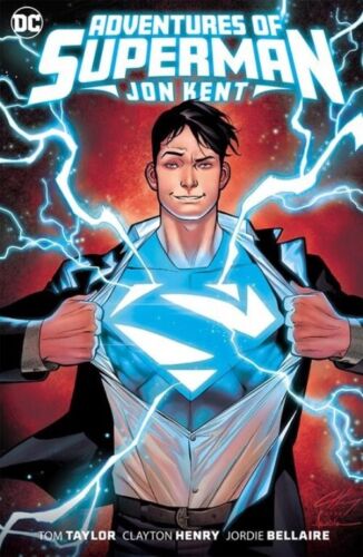 ADVENTURES OF SUPERMAN JON KENT TWARDA OKŁADKA DC Comics Tom Taylor Collects #1-6 HC - Zdjęcie 1 z 1
