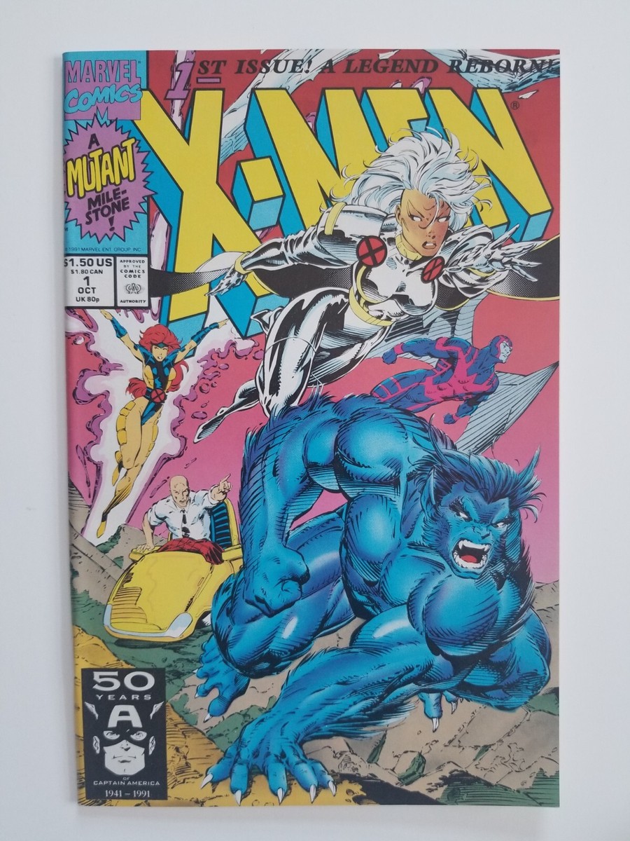 X-Men #1 (1991 Marvel Comics) All Jim Lee Variant Covers