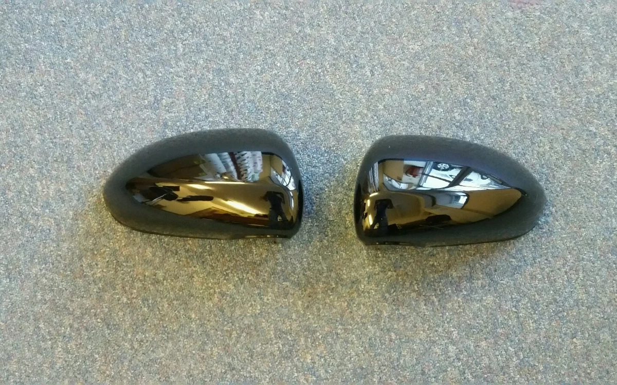 Vauxhall corsa wing mirror cover black deals