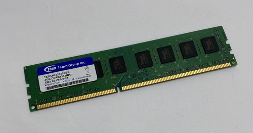 4GB Team TED34G1333C9BK PC3-10600U 1333MHz DDR3 Non-ECC Computer Arbeitsspeicher RAM