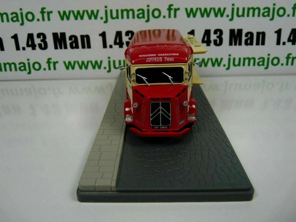 PU3 Voiture 1/43 ELIGOR Petits Utilitaires CITROEN Type H Y Boucher charcutier - Photo 4/4