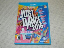 Nintendo Wii U Just Dance 2016 Case ONLY READ
