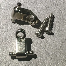 USA Seller 2x Chrome Guitar String Tree for Fender Strat Tele Squier Vibe