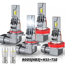 Per Mazda CX-9 2007-2023 Fari LED 9005 Faro proiettore H11 lampadine abbaglianti 6000K