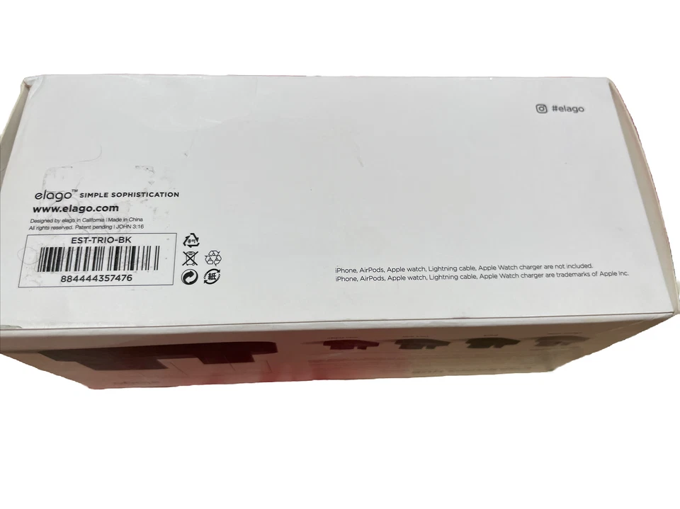 Elago 3合1充电集线器适用于苹果品牌产品-不包括电缆 — 第 4/4 张图片