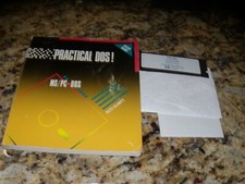 Practical DOS Book with 5.25" data disk