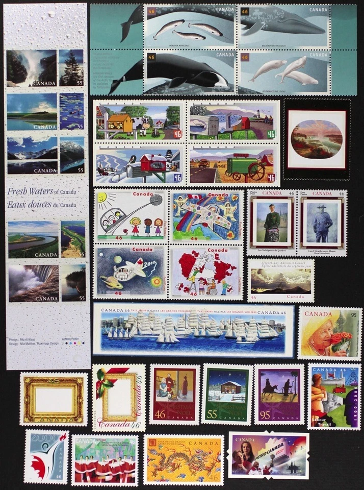CANADA Postage Stamps, 2000 Year set collection, Mint NH, See scans for details - Image 3 of 3