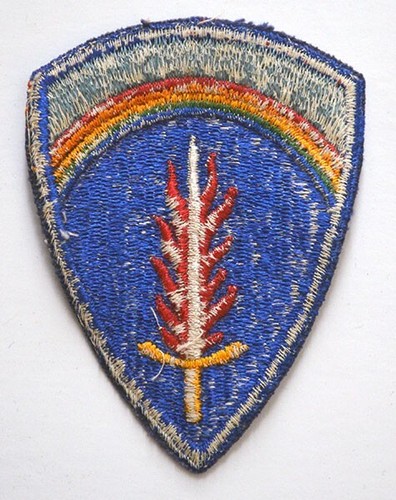WWII WW2 Vintage US Army European Command Patch - Picture 2 of 2