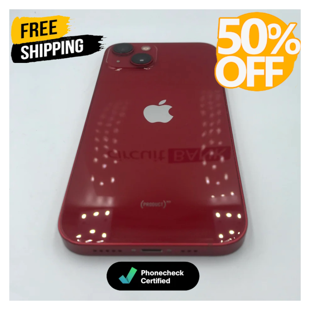 Apple iPhone 13 128GB 256GB Unlocked iOS Green | Red Verizon Very