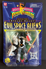 Mighty Morphin Power Rangers Rapid-Fire Steamy Meany Evil Space Alien 1995 NOS