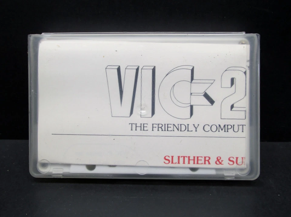 Slither & Super Slither, VIC-20, Cassette, Commodore 1981, CIB, Never Used - Image 3 of 4
