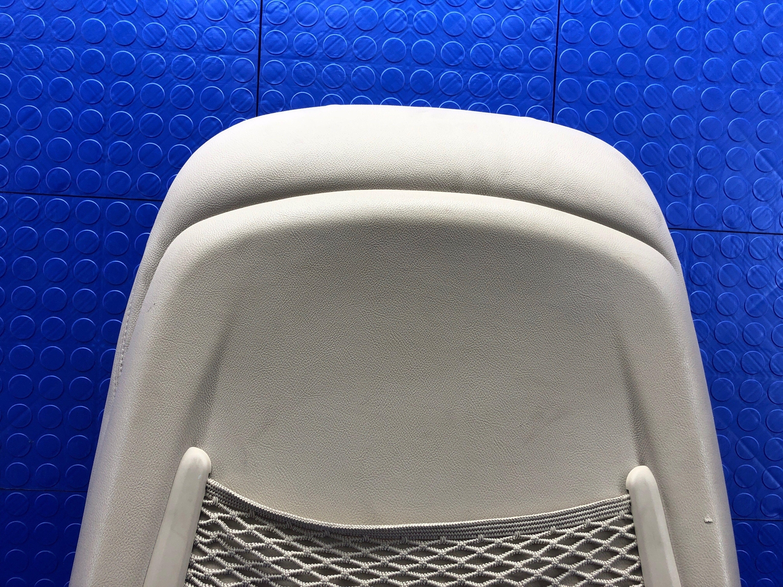 2017-2022 MASERATI LEVANTE FRONT LEFT UPPER SEAT CUSHION BACKREST BEIGE LEATHER