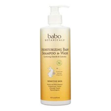 Babo Botanicals Baby Shampoo  Wash Comforting Oatmilk  Calendula 16 Oz