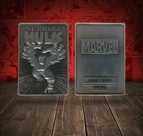 Marvel The Hulk Metallbarren Brandneu & Versiegelt - Bild 3 von 3