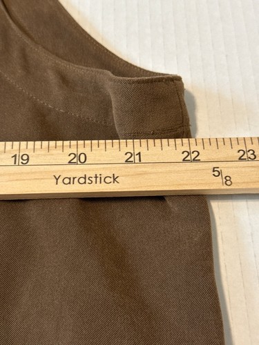 Orvis Weste Herren braun Knopfleiste Taschen leicht groß - Bild 7 von 10