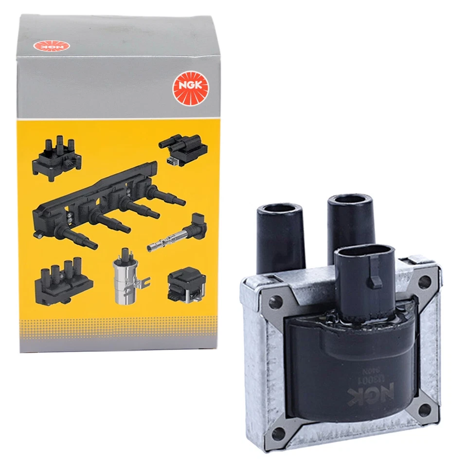 KIT 2 BOBINE NGK U3001 PER MOTORI FIRE FIAT PANDA CINQUECENTO SEICENTO PUNTO  - Immagine 2 di 2