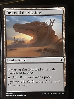 Desert of the Glorified , Hour of Devastation , LP , MTG, FREE SHIPPING