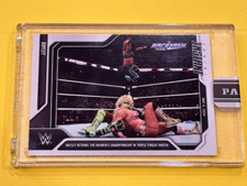 Bayley 2024 Panini Instant WWE #22 BLACK 1/1 Women's Championship